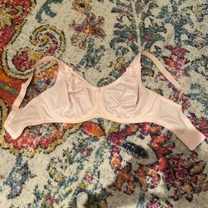 Dominique 32G bra. No padding. Pink.